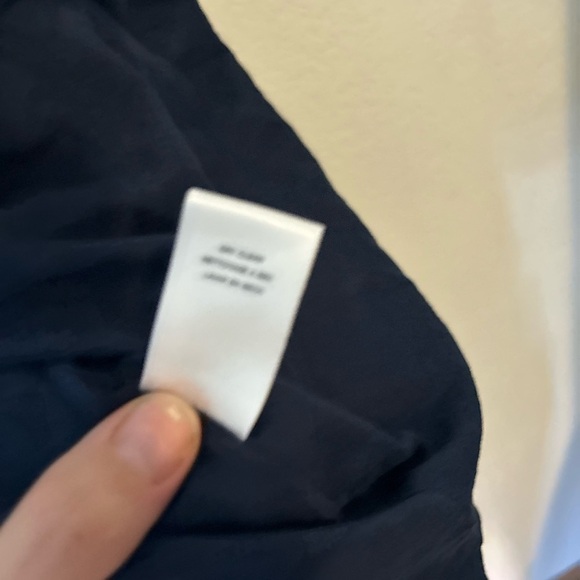 Michael Kor's Blue Abstract Print Fit And Flare Faix Wrap Stretchy Waist Size 8 - Picture 6 of 12